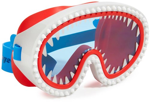 Bling2O zwemmasker Shark Attack - siliconen kinderduikbril UV bescherming