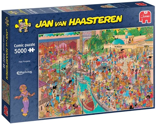 Jumbo legpuzzel Efteling Fata Morgana 5000 stukjes Jan van Haasteren