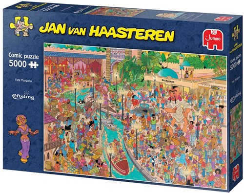 Jumbo legpuzzel Efteling Fata Morgana 5000 stukjes Jan van Haasteren-3