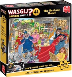 Jumbo legpuzzel Wasgij Original 41 - The Restore Store - 1000 stukjes