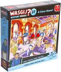 Jumbo puzzel Wasgij Mystery 27 - A Close Shave! - 1000 stukjes