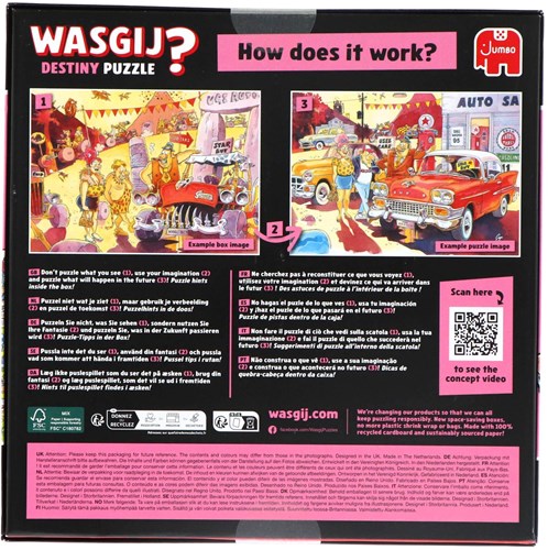 Wasgij Destiny 28 - De Mancave Van Pa! 1000 stukjes-3
