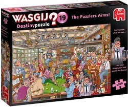 Jumbo puzzel Wasgij Destiny 19 INT - Cafe de Puzzelhoek! - 1000 stukjes