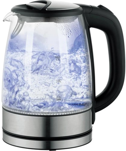 Deski Waterkoker glas/RVS 1,7L