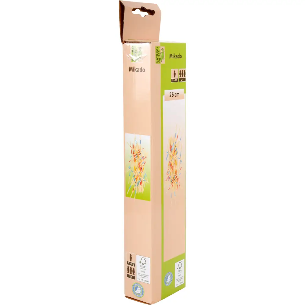 Vedes Mikado jeu en bambou 26cm jeu familial classique