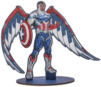 Craft Buddy jouet Falcon Crystal Art XL Buddy kit créatif Marvel