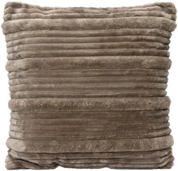 Decoris coussin gris polyester 45x45cm décoration moderne maison