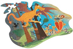 SCRATCH Contour Puzzel - Draak