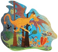SCRATCH Contour Puzzel - Draak-2