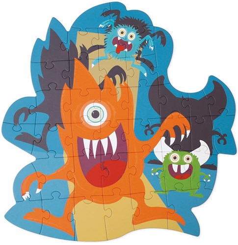 SCRATCH Contour Puzzle - Monstres-2
