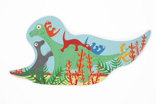 Puzzle SCRATCH Contour - Dino