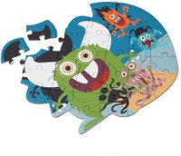 SCRATCH Contour Puzzle - Monster