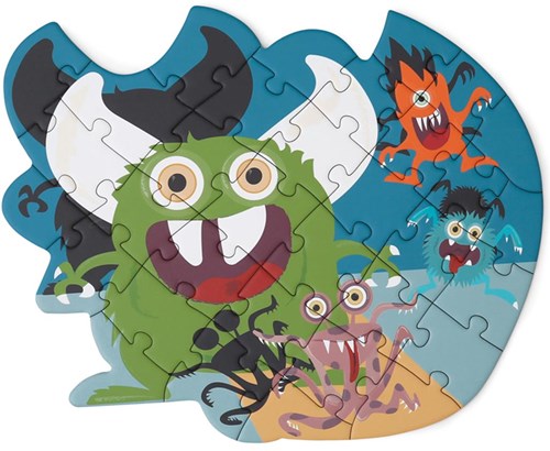 SCRATCH Contour Puzzle - Monster-2