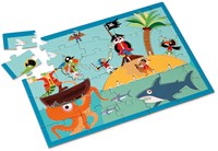 SCRATCH Speel Puzzel 3D - Piraat