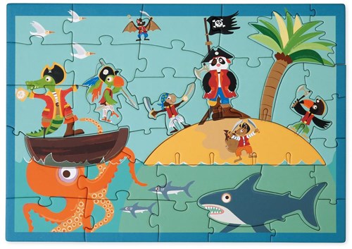 SCRATCH Speel Puzzel 3D - Piraat-2
