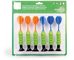 SCRATCH Start To Dart - Set Oranje-Rood