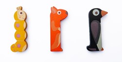 Lettre en bois SCRATCH - I