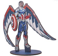 Craft Buddy jouet Falcon Crystal Art XL Buddy kit créatif Marvel-3