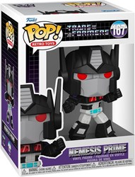 Funko actiefiguur Transformers Nemesis Prime zwart speelgoed