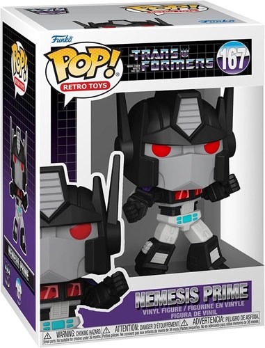 Funko actiefiguur Transformers Nemesis Prime zwart speelgoed