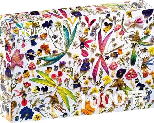 Enjoy Puzzle legpuzzel Fairies and Dragonflies 1000 stukjes karton