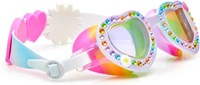 Bling2O lunettes de natation enfant violettes silicone protection UV