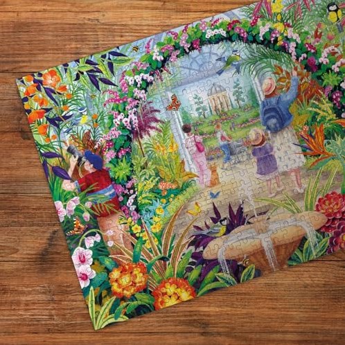 Gibsons puzzle botanique 500 pièces nature fleurs durable-3