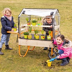 Top Trike kas speelgoed mobiel Little Gardener educatief tuinieren