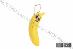 Van Manen speelgoed banaan met opnamefunctie 10cm geel