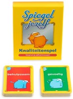 Dubbelzes Jeu des qualités Miroir de toi-même jeu de cartes réflexion-3