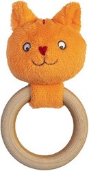 Happy Horse Dikkie Dik houten bijtring - 13 cm