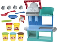 Play-Doh speelgoed restaurant keuken speelset Busy Chefs met klei-2