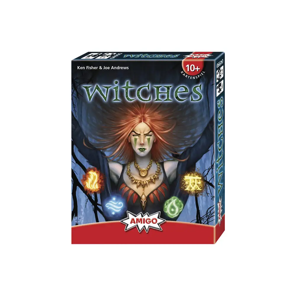 Amigo jeu de cartes Witches - jeu de stratégie passionnant pour 3 à 6 joueurs