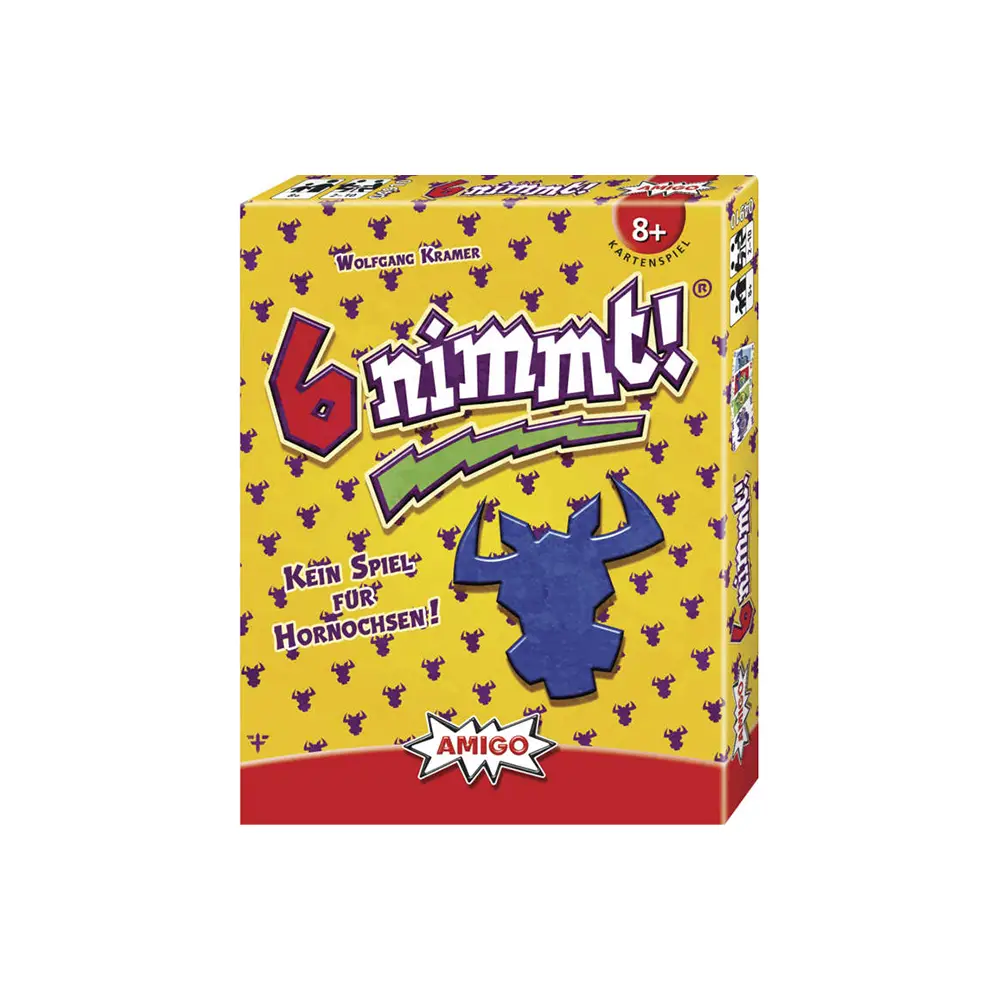 Amigo jeu de cartes 6 nimmt! jeu familial classique stratégique