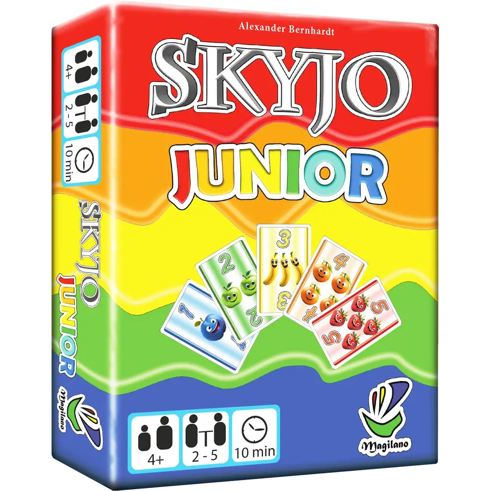 Vedes jeu de cartes Skyjo Junior - jeu pour enfants dès 4 ans - éducatif