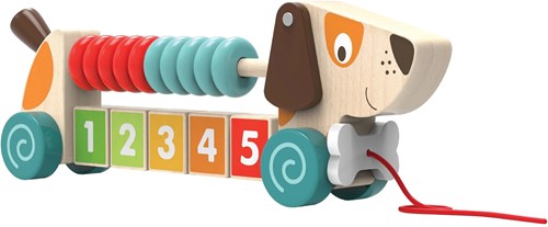 Edushape Trekfiguur Counting Pull-A-Pup