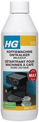 HG détartrant machine à café acide lactique liquide 500ml pour espresso et machines à dosettes