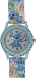 Accutime montre enfant Stitch apprendre à lire l'heure bleu analogique