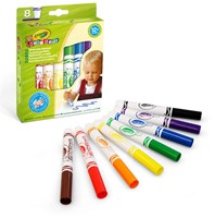 Crayola feutres Mini Kids 8 pièces sûrs et lavables pour enfants