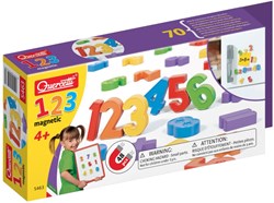 Quercetti magnetische cijfers set - kleurrijke leerzame speelgoed 48 stuks