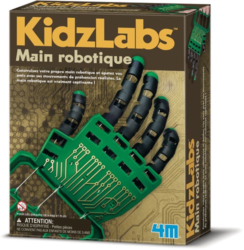 4M Kidzlabs main robot kit de construction - jouet éducatif STEM 8+-3