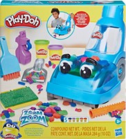 Hasbro Play-Doh schoonmaak speelgoed Zoom Zoom stofzuiger set