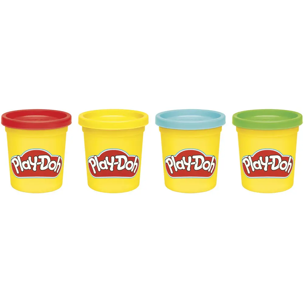 Hasbro boetseerklei Play-Doh 4-pack klassieke kleuren 85g knutselen