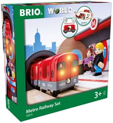 Brio Metro treinset - Speelgoedtrein voor kinderen - 33513