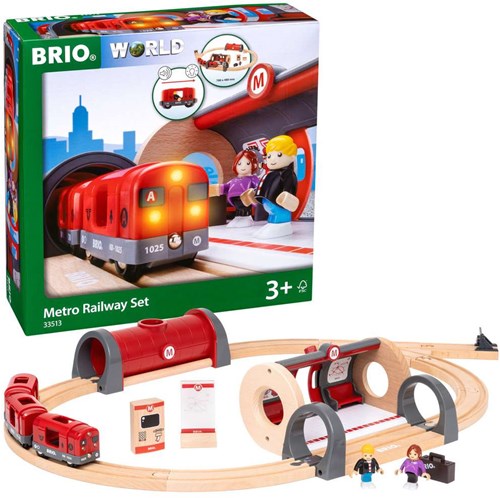 Brio Metro treinset - Speelgoedtrein voor kinderen - 33513-2