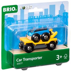 BRIO Wagon transport de voiture avec rampe - 33577