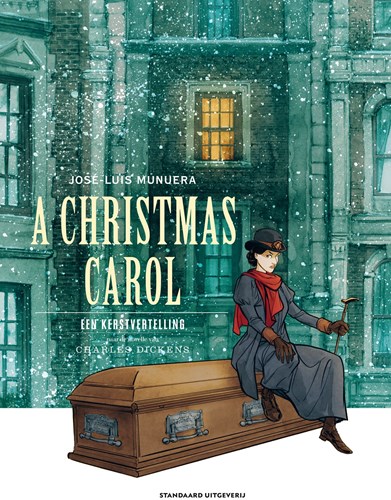 Standaard stripboek A Christmas Carol kerstverhaal hardcover boek