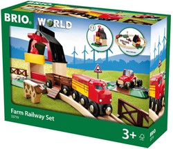 Brio Treinset boerderij houten speelgoed - 33719 - duurzaam speelgoed