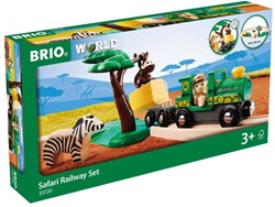Brio Treinset safari - Safari speelgoedtrein voor kinderen