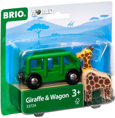 BRIO Wagon Girafe - 33724